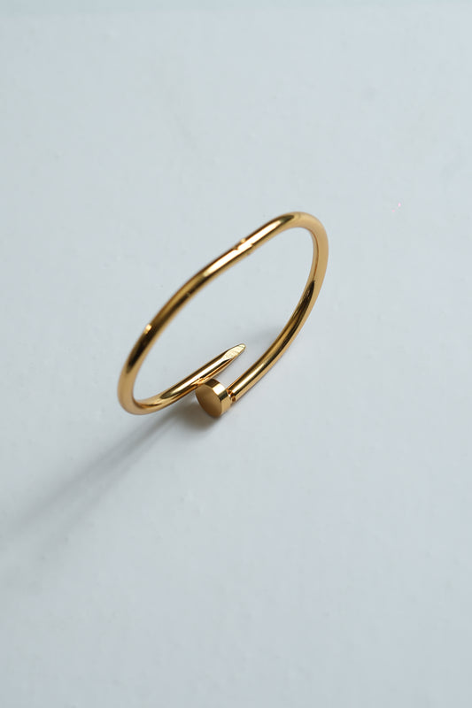 Trendy Nail Bangle Bracelet