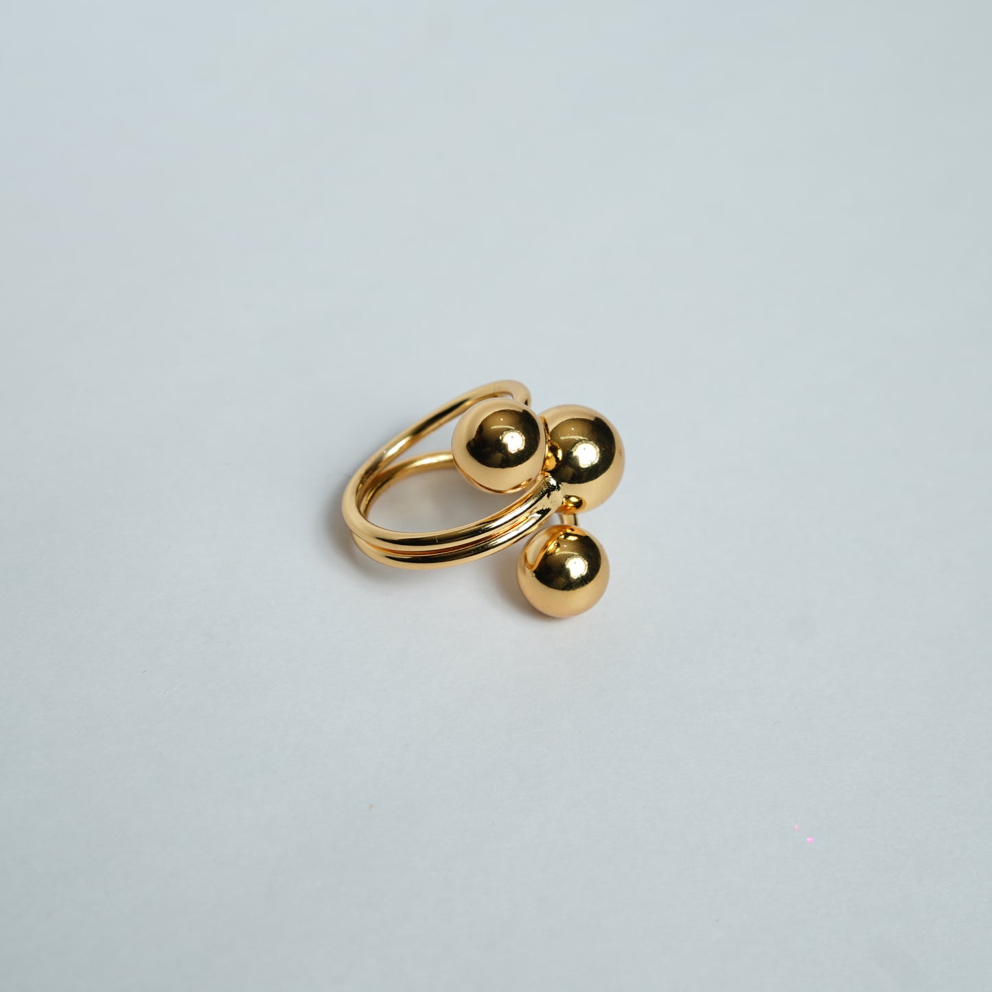 Minimal Open Spiral Rings